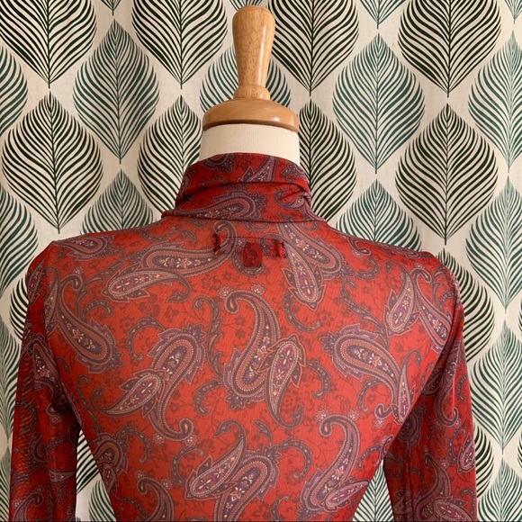 COPY - BORN HONEY | Paisley Sheer Mesh Bodysuit NWT - Picture 8 of 9